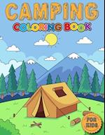 Camping Coloring Book for Kids
