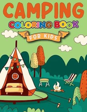 Camping Coloring Book for Kids