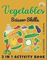 Vegetables Scissor Skills: Ignite Your Child's Creativity with Wholesome Veggie Adventures! 