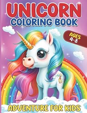 Unicorn coloring book