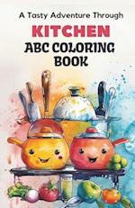 ABC Kitchen Coloring Adventure