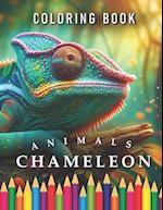 Chameleon Coloring Book