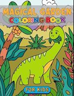 Magical Garden Coloring Book For Kids