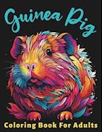 Guinea Pig Coloring Book For Adults