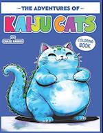 The Adventures of Kaiju Cats Coloring Book