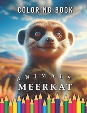 Meerkat Coloring Book