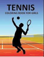 Tennis Coloring Book For Girls