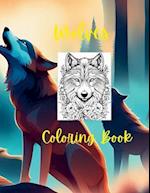 Wolves Coloring Book