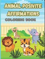 "Positive Animal Coloring Art
