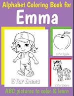 ABC Coloring Book for Emma