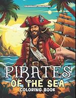 Pirates of the Sea Coloring Book