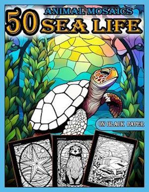 Animal Mosaics Coloring Book