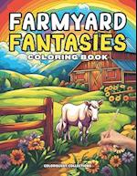 Farmyard Fantasies Coloring Book