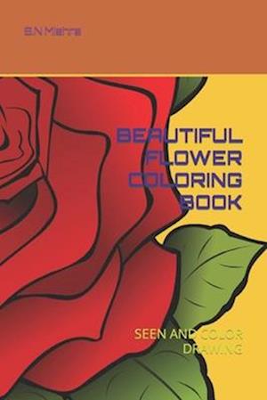 Beautiful Flower Coloring Book