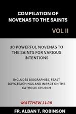 Compilation of Novenas to the Saints Vol II