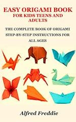 Easy Origami Book for Kids Teens and Adults
