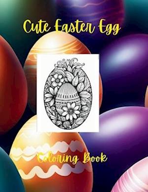 Cute Easter Egg Coloring Book