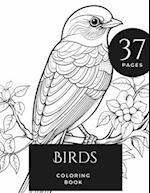 Birds Coloring Book - 35 Birds