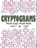 Cryptograms Words Logic Puzzle Book