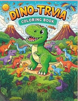 Dino - Trivia Coloring Book