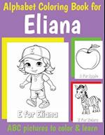 ABC Coloring Book for Eliana