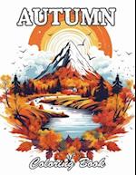 Autumn Coloring Book for Adults