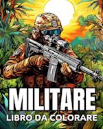 Libro da Colorare Militare