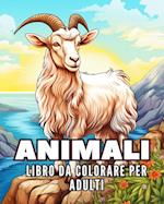 Animali - Libro da Colorare per Adulti