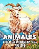 Animales - Libro para Colorear para Adultos