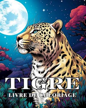 Tigre Livre de Coloriage avec les Familles de Chats