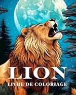 Lion Livre de Coloriage avec les Familles de Chats