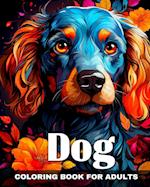 Dog Coloring Book for Adults: Dog Coloring Pages with Realistic Canine Designs to Color 