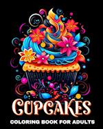 Cupcakes Coloring Book for Adults: Mandala Coloring Pages inside Cupcake Designs 