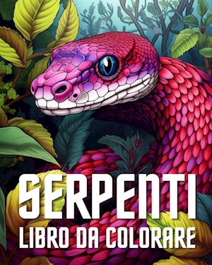 Libro da Colorare sui Serpenti