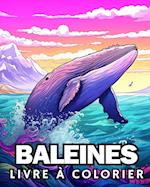 Livre à Colorier des Baleines