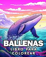 Libro para Colorear de Ballenas