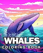 Whales Coloring Book