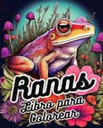 Ranas Libro para Colorear