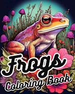 Frogs Coloring Book