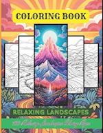 Coloring Book // Landcape Patterns