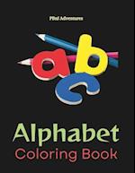 ABC Coloring Book for Children PBnJ Adventures Learn Alphabet