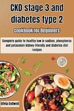 Ckd Stage 3 and Diabetes Type 2 Cookbook for Beginners