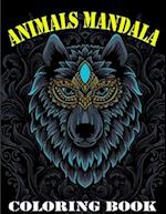Animals Mandala Coloring book: "Safari Serenity: 100 Unique Animal Mandala Designs" 