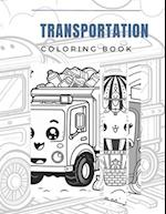 Transportation Coloring Book