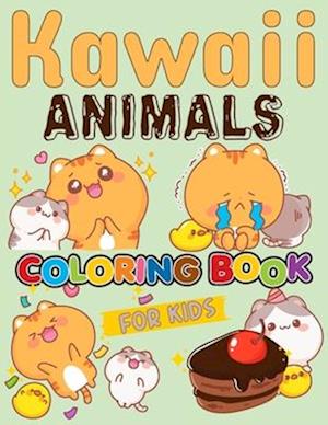 // Kawaii Animals Coloring Book for Kids