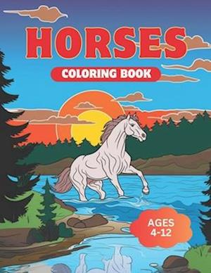 Horse Coloring Book