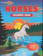 Horse Coloring Book