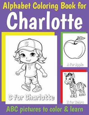 ABC Coloring Book for Charlotte