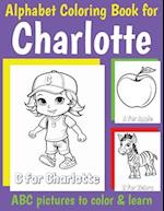 ABC Coloring Book for Charlotte