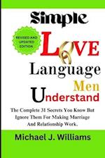 Simple Love Language Men Understand